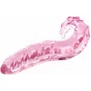 Crystal Glass Tongue Dildo